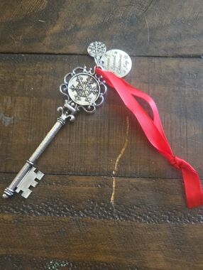 Santa's Special Christmas Key Ornament